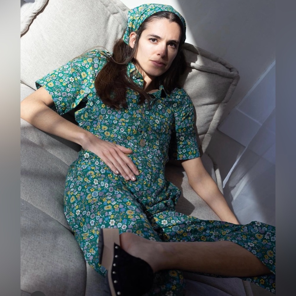 Saint Geraldine floral jumpsuit